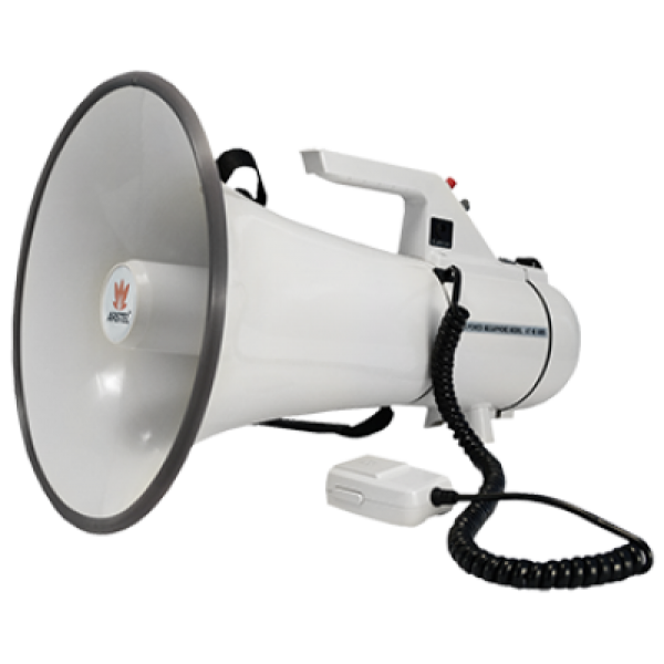 Мегафон АТ-М140ВСА с выносным микрофоном, сигналом сирены и линейным входом